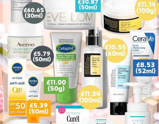 【Amazon Spring Deal】英美日韓護膚品